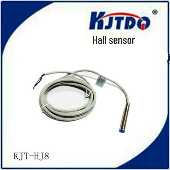 24V PNP M8 Hall Sensor Magnetic Switch, Normally Open
