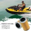 420956741 Oil Filter & O-Ring Kit for Sea-Doo GTI GTS Se GTR GTX RXP RXT RXPX RXTX 130 185 215 255 Engine Motor Jet Boat Replace KN-556 711956741