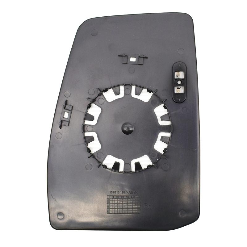 Right Side Exterior Mirror Glass Heated Convex Wing Mirror Glass Rearview Mirror Reverse Mirror For Ford Transit  2012-22