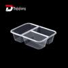 Disposable 3-Compartment Rectangular Meal Prep Containers