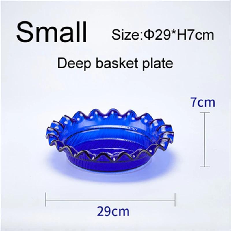 

Морепродукты, лед Тарелка для лосося Тарелка для сашими Посуда для стола Японская или корейская тарелка для суши Поднос для суши Акриловые тарелки для сашими из сырого льда