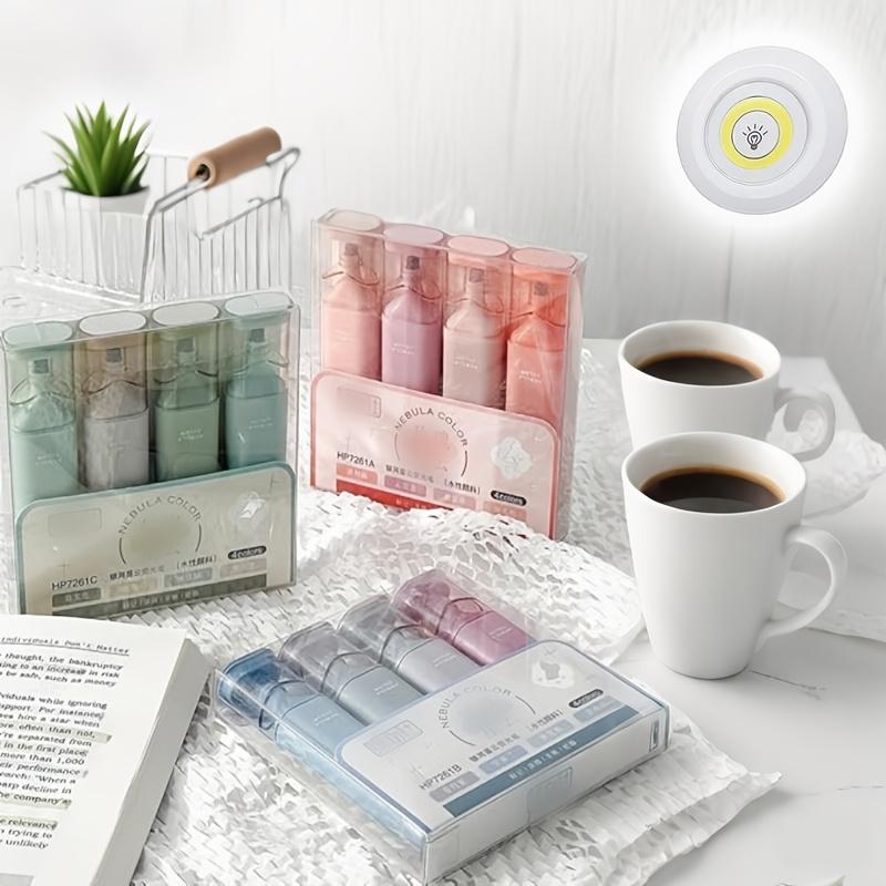 3pcs LED Light Set - Remote Controlled, Magnetic Stick-On Night Lights for Hallway, Bathroom, Bedroom, Kitchen, Cabinet, and Stairs Home Decor