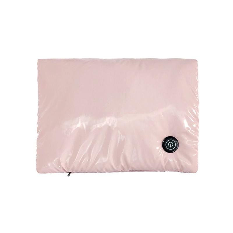 

USB электрическая грелка для рук с регулируемой температурой, 3 уровня, карманы для рук для женщин и мужчин, работающих зимой, сохраняющих тепло розовый