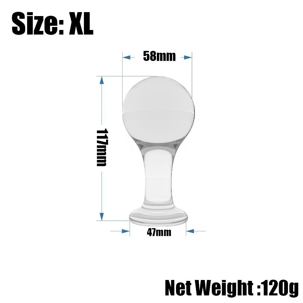 Black Smooth Butt Plug with Flared Base Prostate Massager for Men And Women Beginner Anal Training Toy