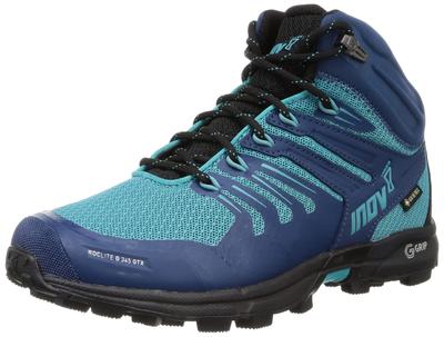 Trekking Shoes Climbing Hiking ROCLITE G345 GT V2 W Mid Cut Boots Graphene Keep Your Feet Dry NVY Cm [Innovate] Gore-Tex Women's 23.5