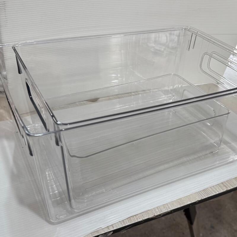 ZISIZ 3-Piece Clear Desktop Organizer Set