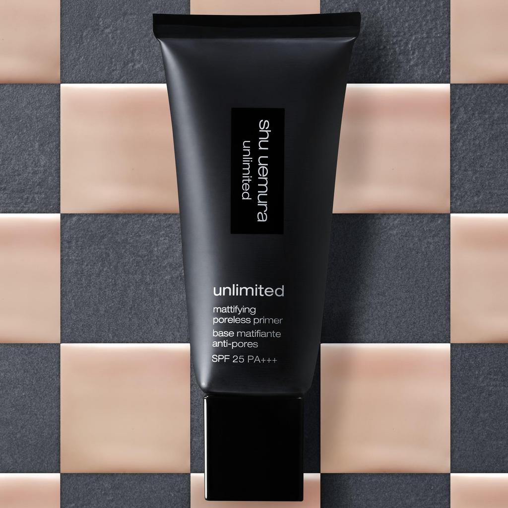 Shu Uemura Unlimited Mattifying Poreless Primer, 30mL, SPF25 PA+++, Moisturizing, Sensitive Skin, Authentic