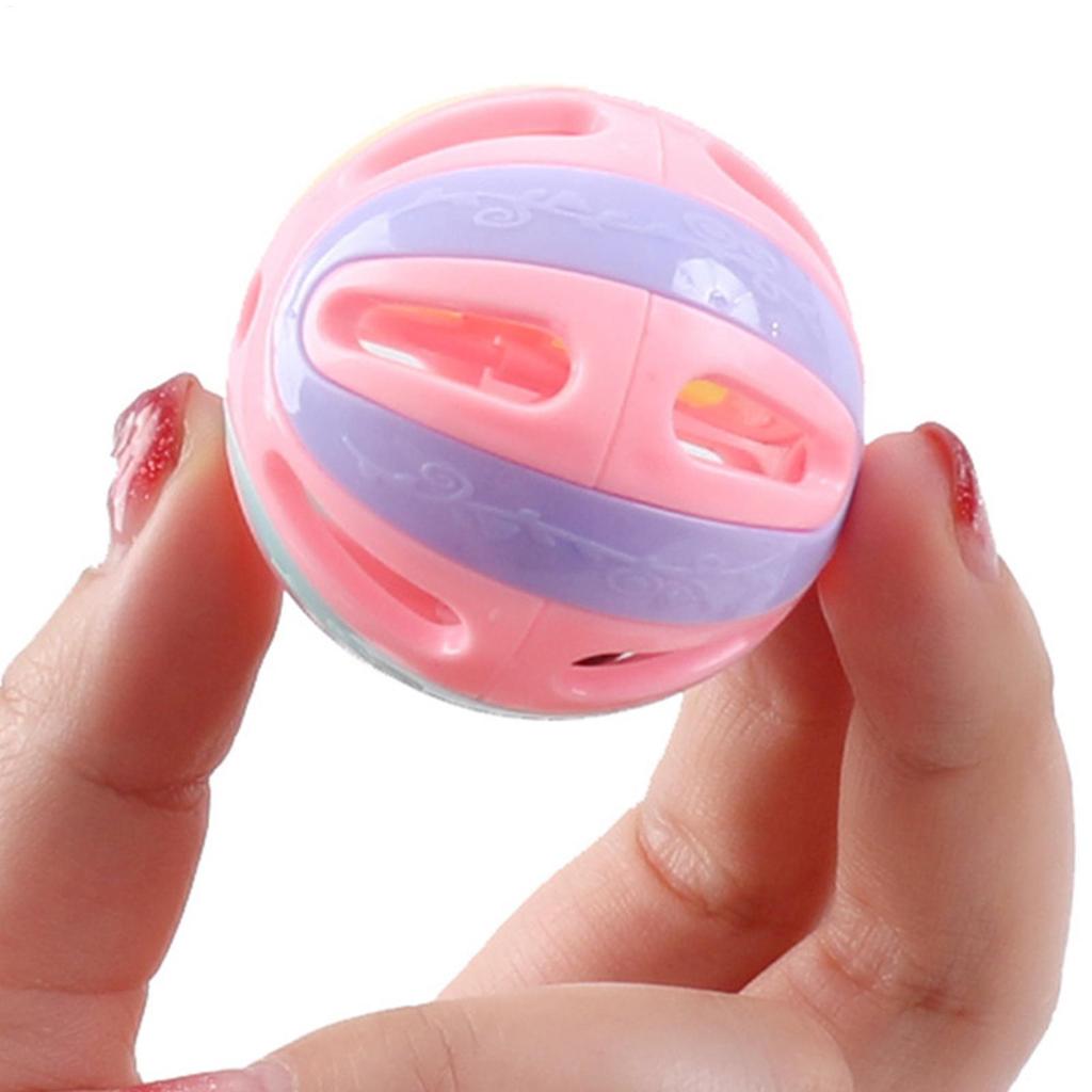 Cat Toy with Bell Interactive Cat Play Toy Bell Toy Interactive Cat Play Toy Bell Toy Portable Hollow Cat Jingle Balls for Cats