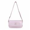 Embossed Logo Design Polyester Crossbody Bag Women Bags Pink 7ACRMA06N-50PKM