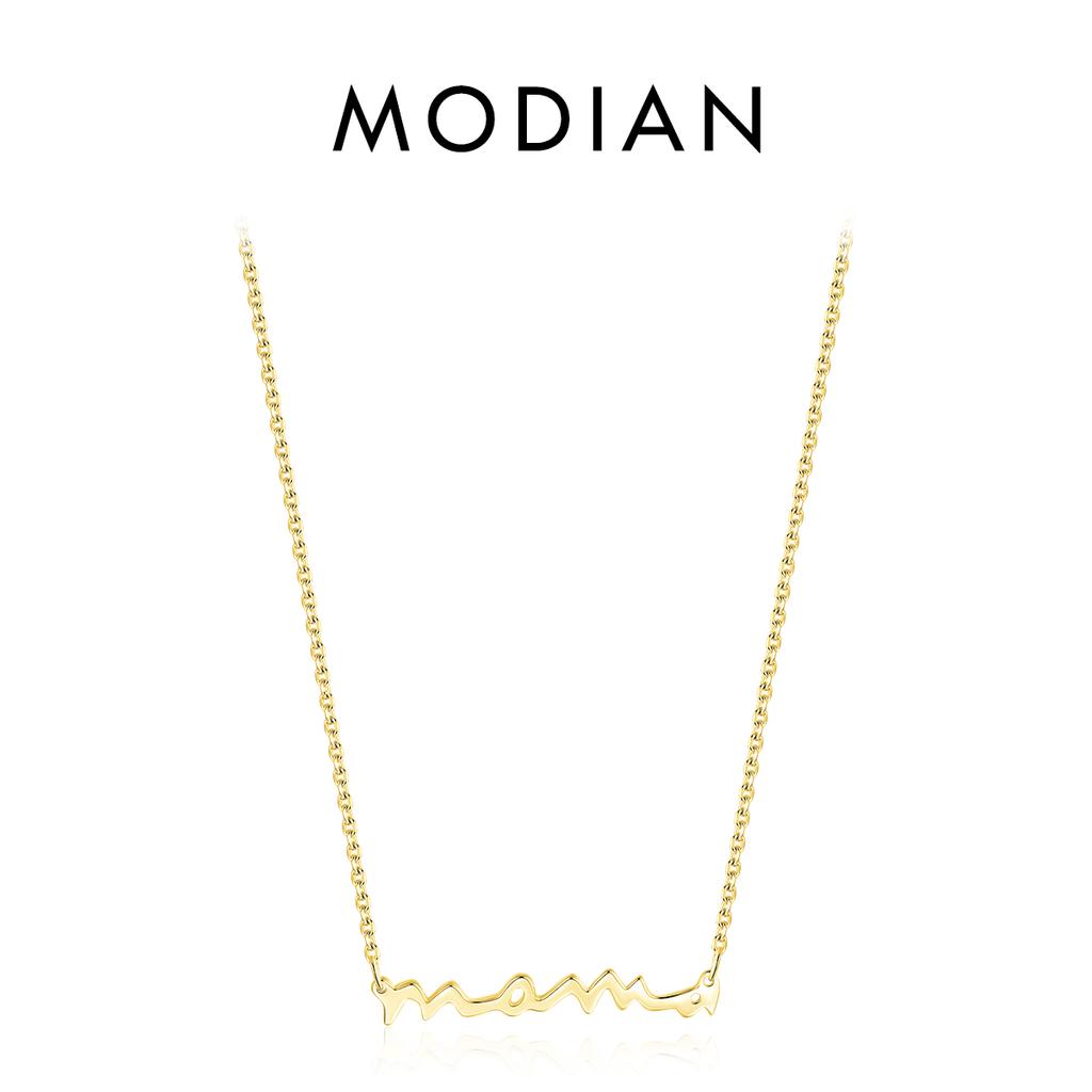 Classic Design 925 Sterling Silver Letter Mama Pendant Necklace For Women Mom Mama Mother's Day birthday Christmas Gift
