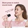 Mini Karaoke Machine for Kids and Adults Portable Speaker With 1-2 Wireless Microphone for Home KTV Birthday Party Holiday Gifts
