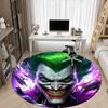 1pz Tappeto Rotondo Joker Cattivo Ufficio, Sotto Sedie Ufficio Camera da Letto Soggiorno Arredamento Casa, Decorazione Stanza, Disponibile in Varie Misure