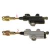 Motorcycle Rear Brake Pump Hydraulic Aluminum Master Cylinder Universal Replacement for Pit Bike ATV Dirtbike