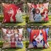 Cute The Q-Quintessential Q-Quintuplets Cushion Cover Home & Car Dual-Scene Pillow Cover: Reversible for Premium Comfort