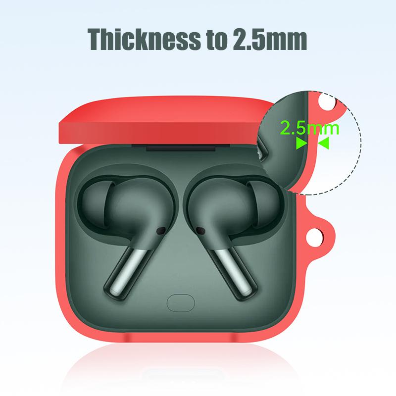 Silicone Protective Anti-Drop Cover For Oneplus Buds Pro 2 Bluetooth Earphones