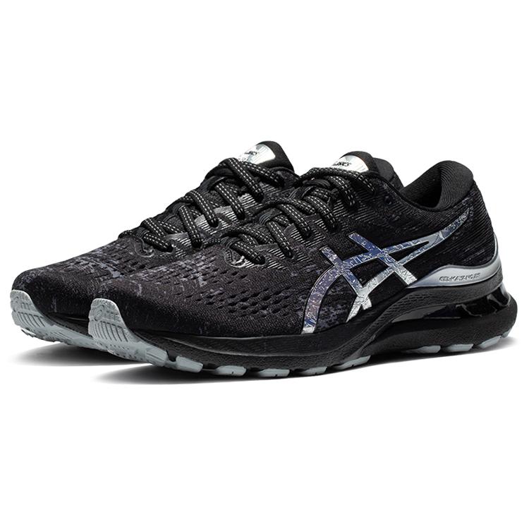 New Asics Gel Kayano 28 Platinum Black Women's 1012B186-020