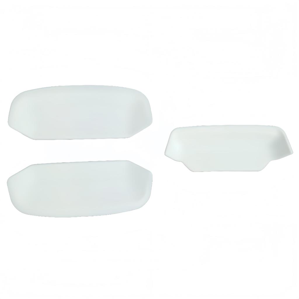 RXCARGO Door Knob Undercover for Jimny Sierra JB64 JB74 Exterior Door Car Dedicated Door Exterior Door Handle Scratch White (July 2018) - Parts,
