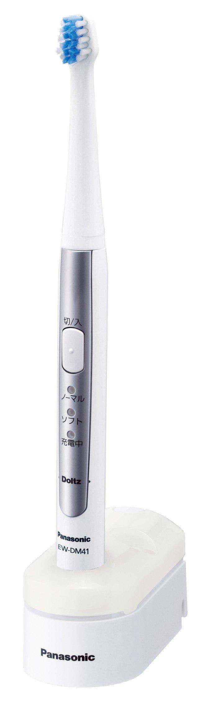 

Зубная щетка Panasonic Dolts Slim Sonic Vibration, белая EW-DM41-W белый