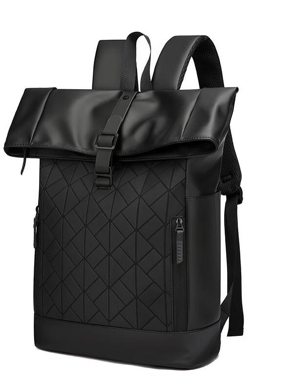 Мужской рюкзак для ноутбука 17 дюймов Newcity с ромбовидным узором