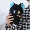 25 cm schwarz-weißes Katzen-Plüschtier, Greifer, Stofftier, Patung-Puppen, Kinderspielzeug, Geschenke, Geburtstagsgeschenke, Spielzeug für Kinder, Mädchen