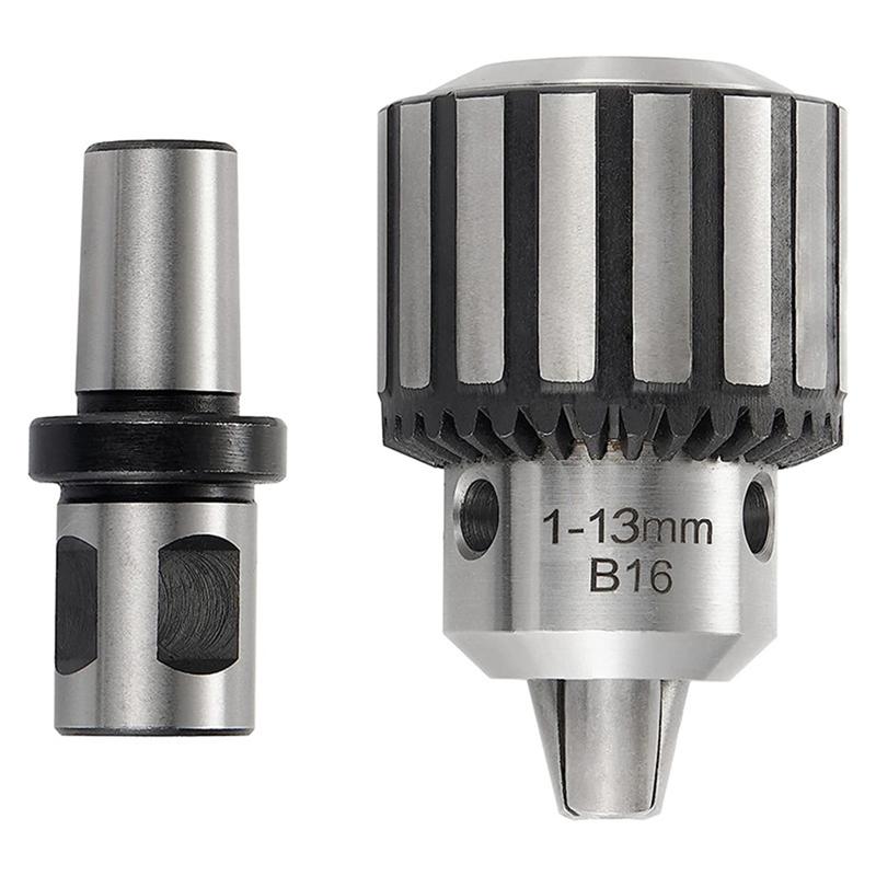 AB34-Super Heavy Duty 1/2 Inch (1-13Mm) Magnetic Drill Chuck With 3/4 Inch Weldon Shank Adapter