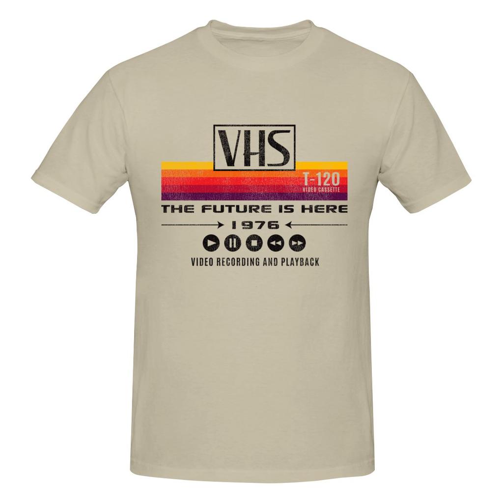 Vhs The Future Is Here 1976 Worn Out Lts Versatile Tshirt Fresh And Casual Atmosphere Tee