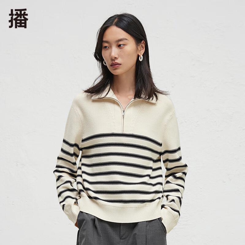 

Broadcast Women s Half-Zip Lightweight Autumn Sweater M