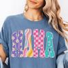 Groovy Mama Shirt Comfort Colors® Best Mama Ever In My Mama Era Future Mama Promoted To Mom Tshirt Retro Cute Baby Shower Gift For New Mama
