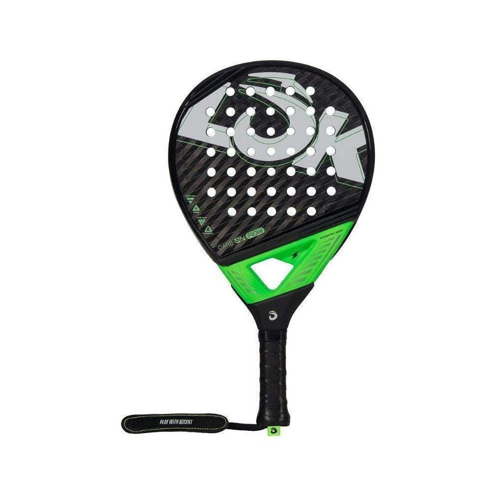 Lok Carb-on Flow Tennis Racket 356-360g Black