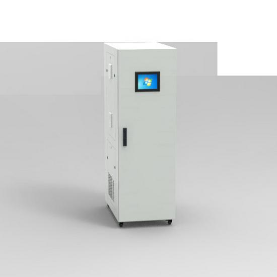 Integrated Smart Cabinet with Micro-Environment Monitoring, Air Conditioner, and Removable Side Panel
