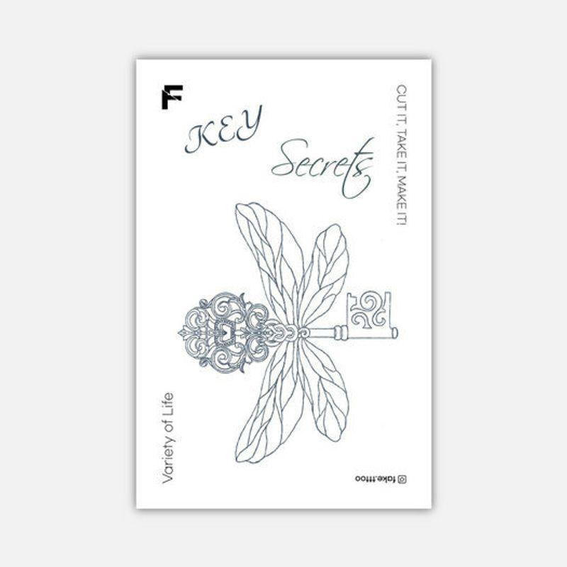 

Ключевая тату-наклейка