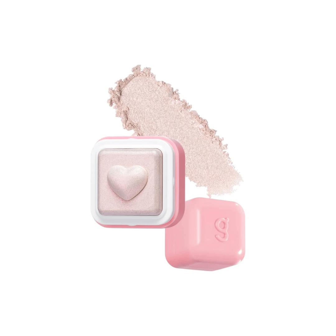 

Colorgram Milk Bling Heartlighter #05 Spring Pink Blossom 2 g - różowo-złoty rozświetlacz serduszko