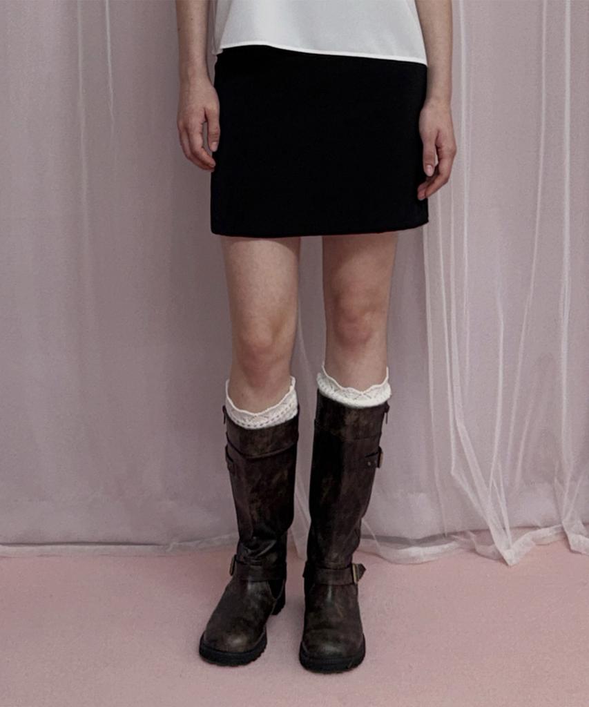 Teuwi Haze H-Line Long Skirt (Short/Long)