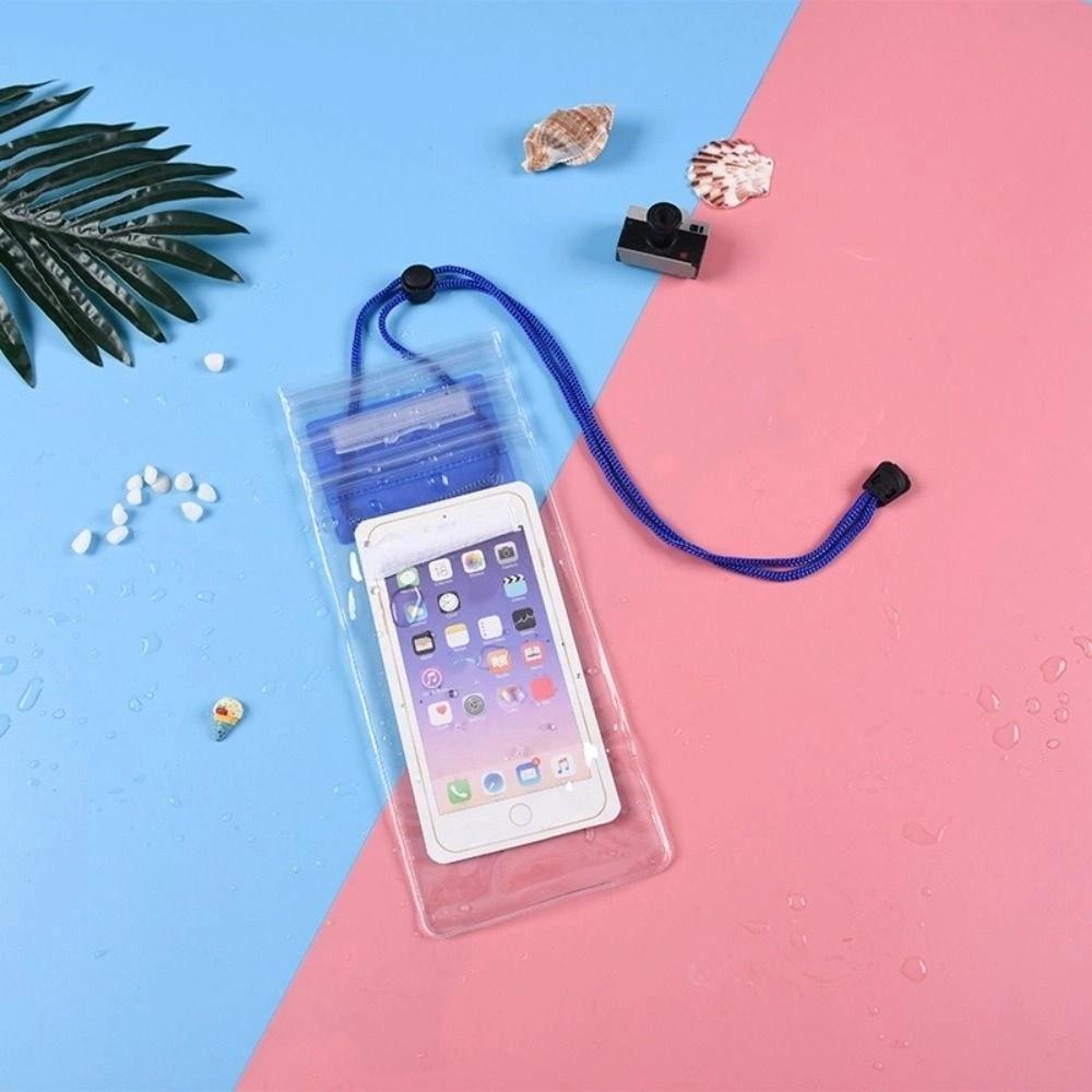 Thick Strap Waterproof Phone Case PVC Mobile Phone Pouch  Thailand Water Splashing Festival