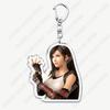 Portachiavi Gioco d'Azione per Accessori Portachiavi Gioielli Portachiavi Cloud Strife Ffvii Tifa Sephiroth Vincent Valentine Regali per Fan