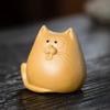 Purple Sand Tea Pet Cat Decoration Tea Set and Tea Set Accessories Chinese Handmade Mini Table Decoration