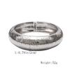 DIEZI 3 Different Style Punk Geometric Cuff Bangles Fashion Gold Silver Color Spring Bracelet Bangles For Women Men Jewelry