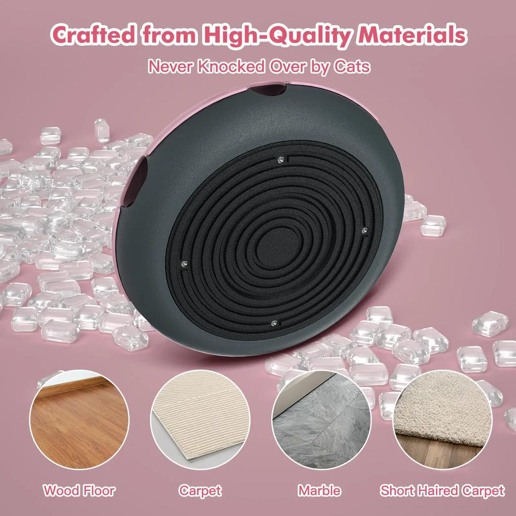 3-in-1 Interactive Cat Toy for Indoor Cats - Exciting Teaser Wand, Ball Track and Whack-a-Mole Game - No Batteries Needed Sturdy