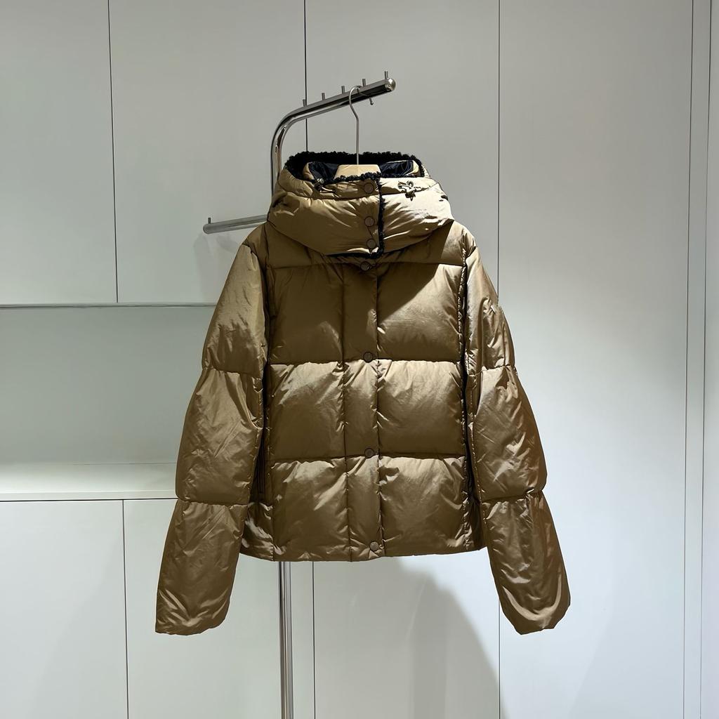Cabinet quality! M's winter new Castelnou large lapel straight down jacket for women