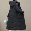Winter Coat Female Long Parkas Hooded Elegant Thick Warm Jacket Winter Clothes High Quality