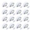 16 Pieces Quilt Fixing Clips Heart Shape Removable Comforter Fastener Duvet Blanket Bedding Holder Pins for Home Use