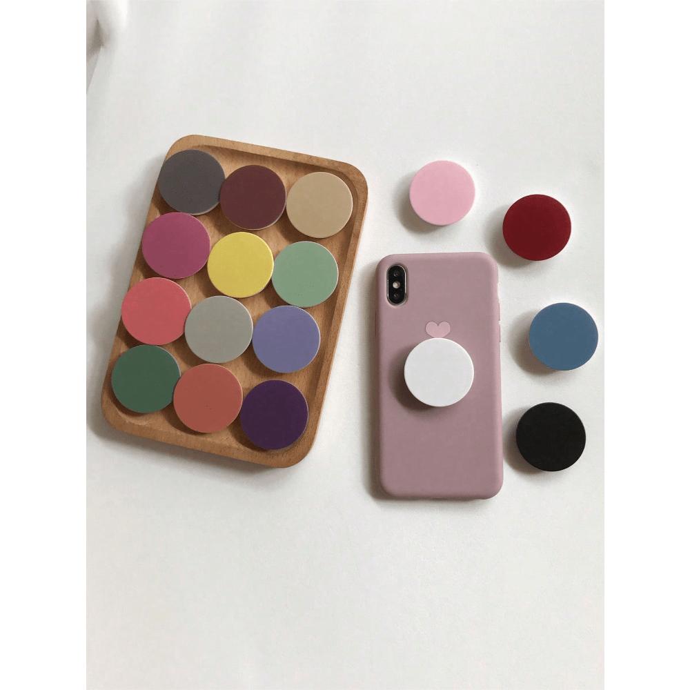 1pc Finger Grip Tok Mobile Phone Holder Expanding Stand For Cell Phone Grip Talk Pocket Socket Support Telephone Smartphone Ring