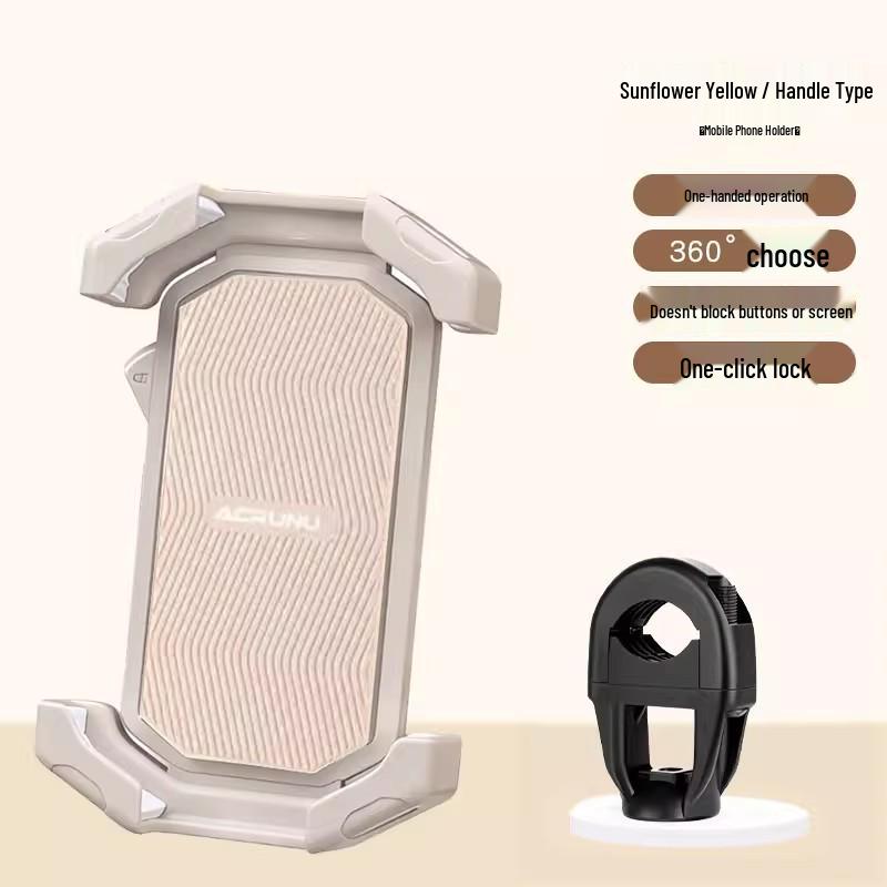 Universal Phone Holder for Electric Scooters & Bikes, Compatible with Aima & Yadea