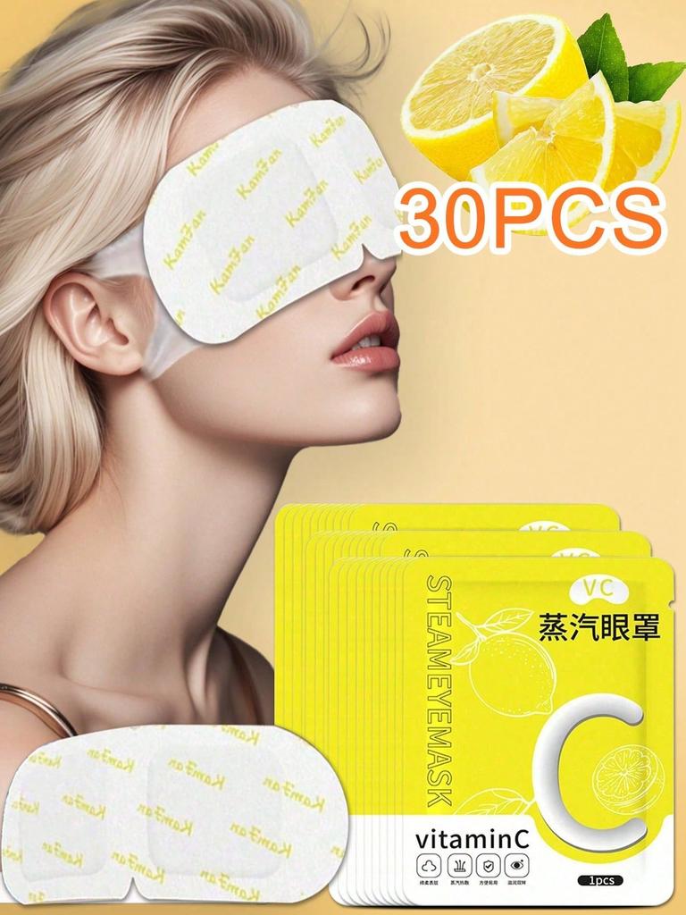 1/3/5/10/20/30/50Pcs Vitamin Steam Eye Masks, Relieve Eye Fatigue And Dryness, Daily Sleep Aid, Rela