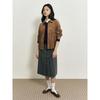 Binpolleidiseu [B. My] Pleated Midi Skirt Ash (Bf5827N024)