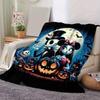 1pc Halloween Jack Printing Blanket - Soft, All-Season Throw for Office Blanket,Personalized Gift with Adorable Cartoon Design