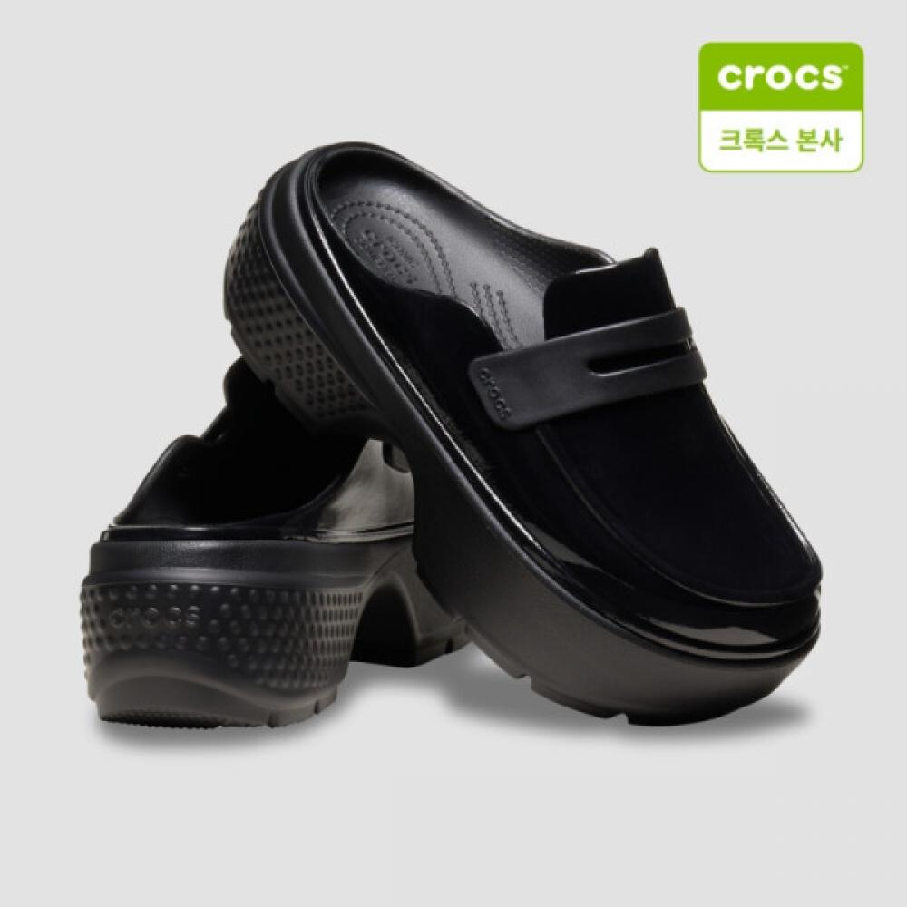 

Crocs Starfield Suwon Stomp Hi sHine Loafers Black 210659 001 M5W7(240mm)
