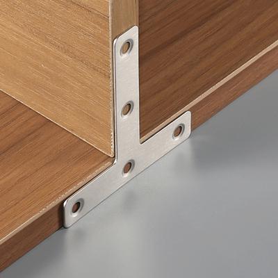 Flache Möbelfittings Potenzielle Befestigungselemente Für Holzplatten-Schrankbau Verstärkungsausrüstungen