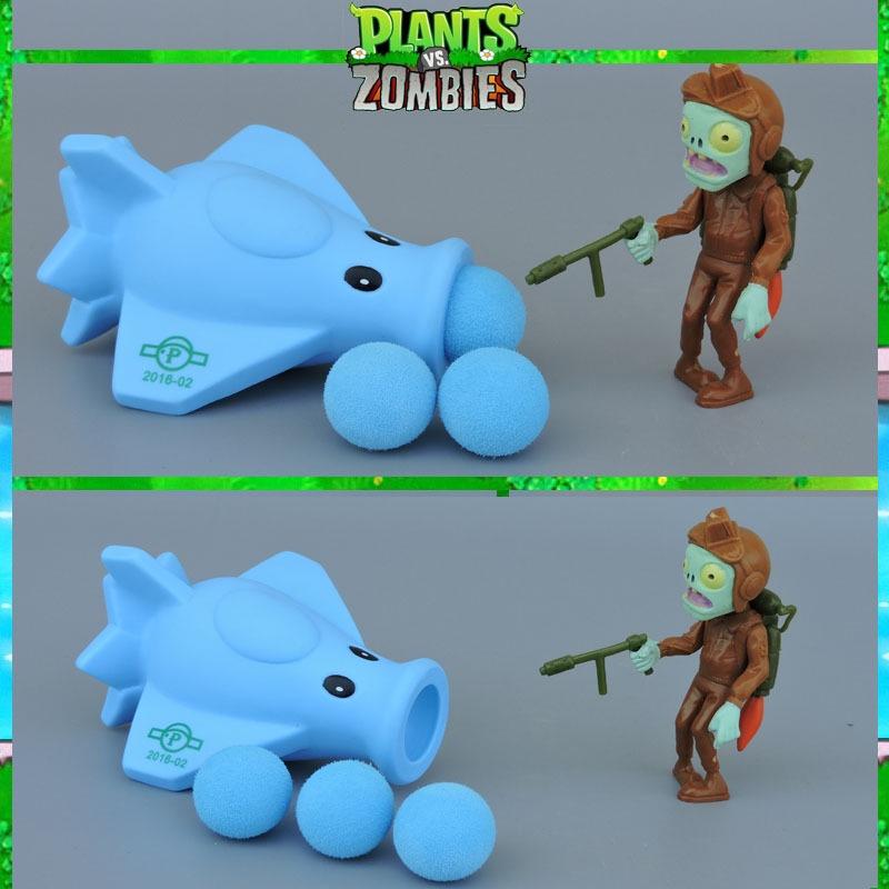 48 styles New Popular Game PVZ Plants vs Zombies Peashooter PVC Action Figure Model Toys Birthday Gift For