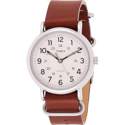 Timex Men's Weekender 40mm Watch T2P495 Year-Round Brown